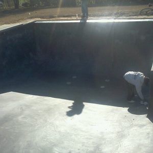 Swimming Pool Marble Dusting