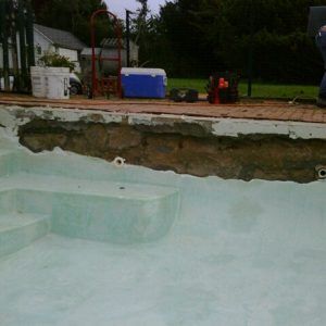 Swimming Pool Marble Dusting