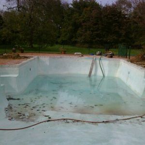 Swimming Pool Marble Dusting