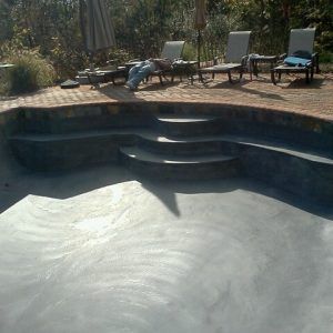 Swimming Pool Marble Dusting