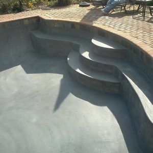 Swimming Pool Marble Dusting
