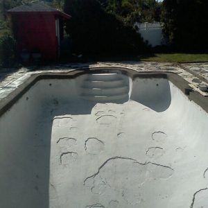 Swimming Pool Marble Dusting