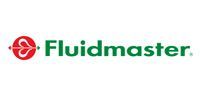 Fluidmaster logo in red and green on a white background