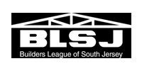 BLSJ logo with a stylized roof graphic and the words “Builders League of South Jersey”