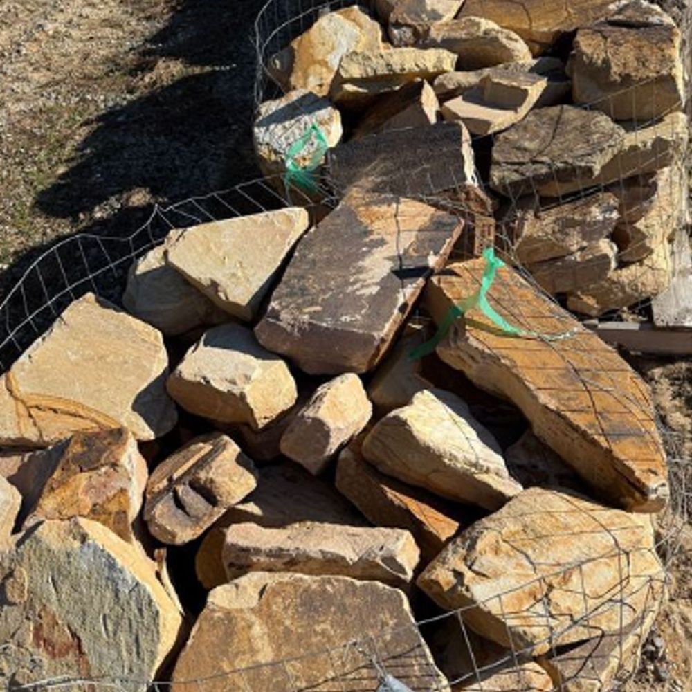 A pile of rocks