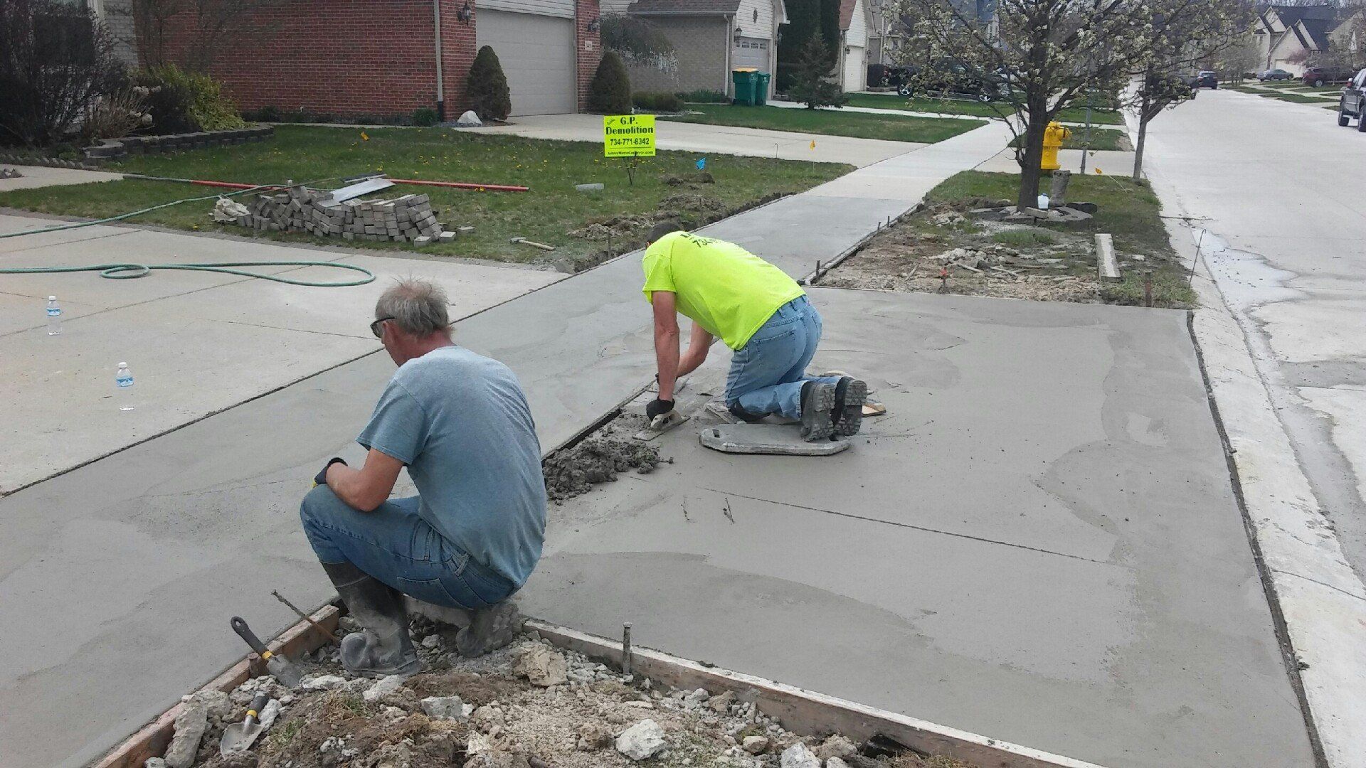 Concrete work