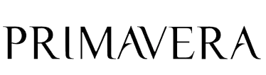 Primavera text logo in black.