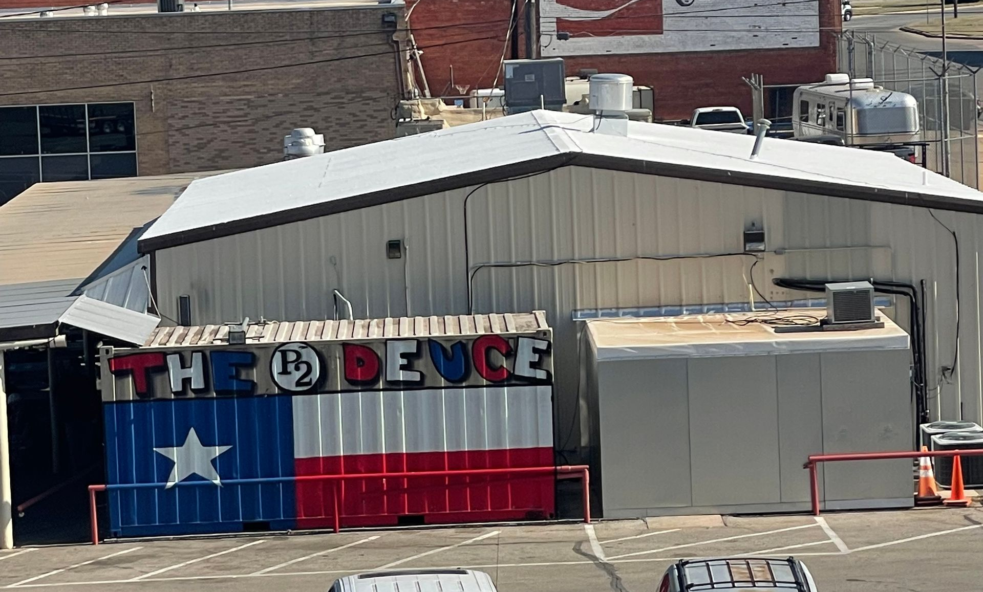 Commercial roofing job - metal building