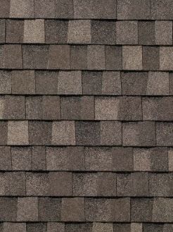 A close up of a roof with shingles on it.