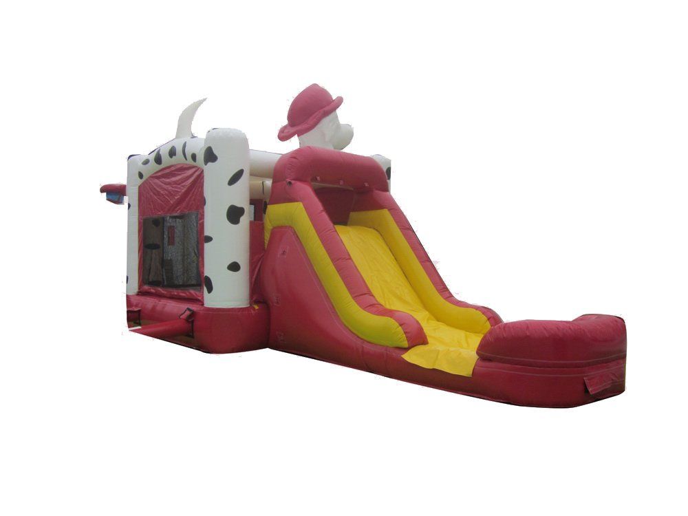 Firehouse Dalmatian Bouncer Slide Combo