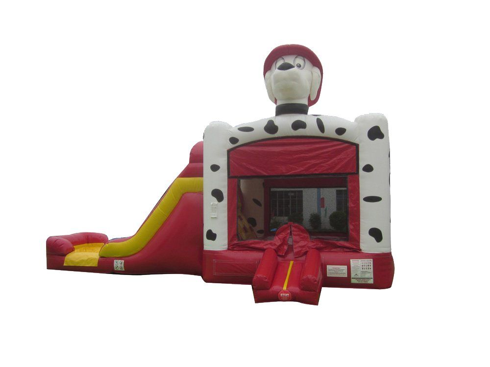 Firehouse Dalmatian Bouncer Slide Combo