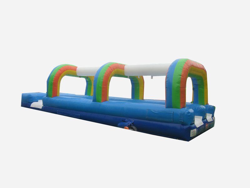Rainbow Double Lane Slip ‘N’ Slide