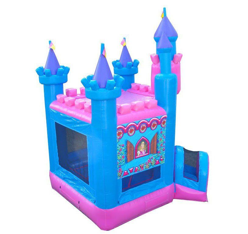 Pink Princess Castle Side View