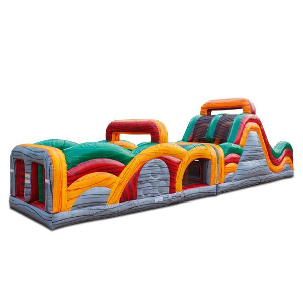 55' Extreme Rush Obstacle Course Right View