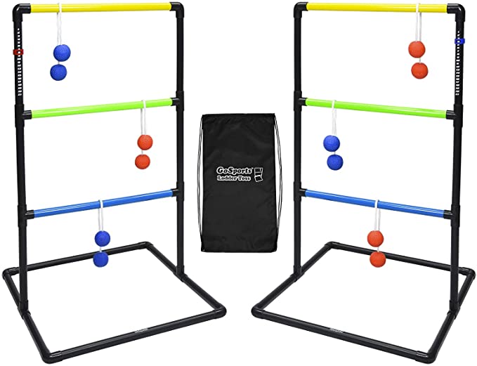 Pro grade ladder toss game set