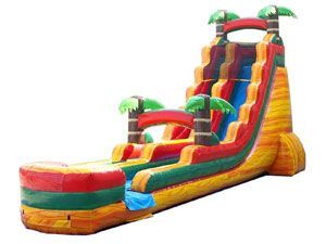 A large inflatable water