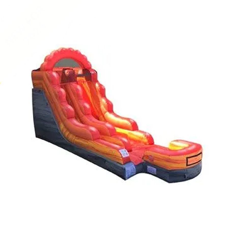 15’ Fire marble water slide