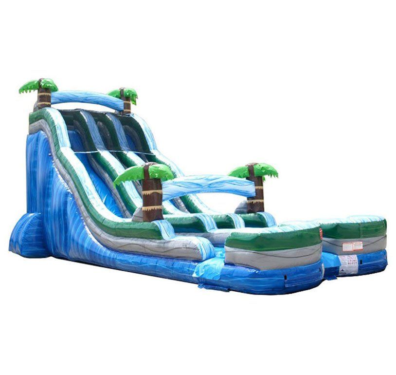 24' Blue Marble Double Lane #2