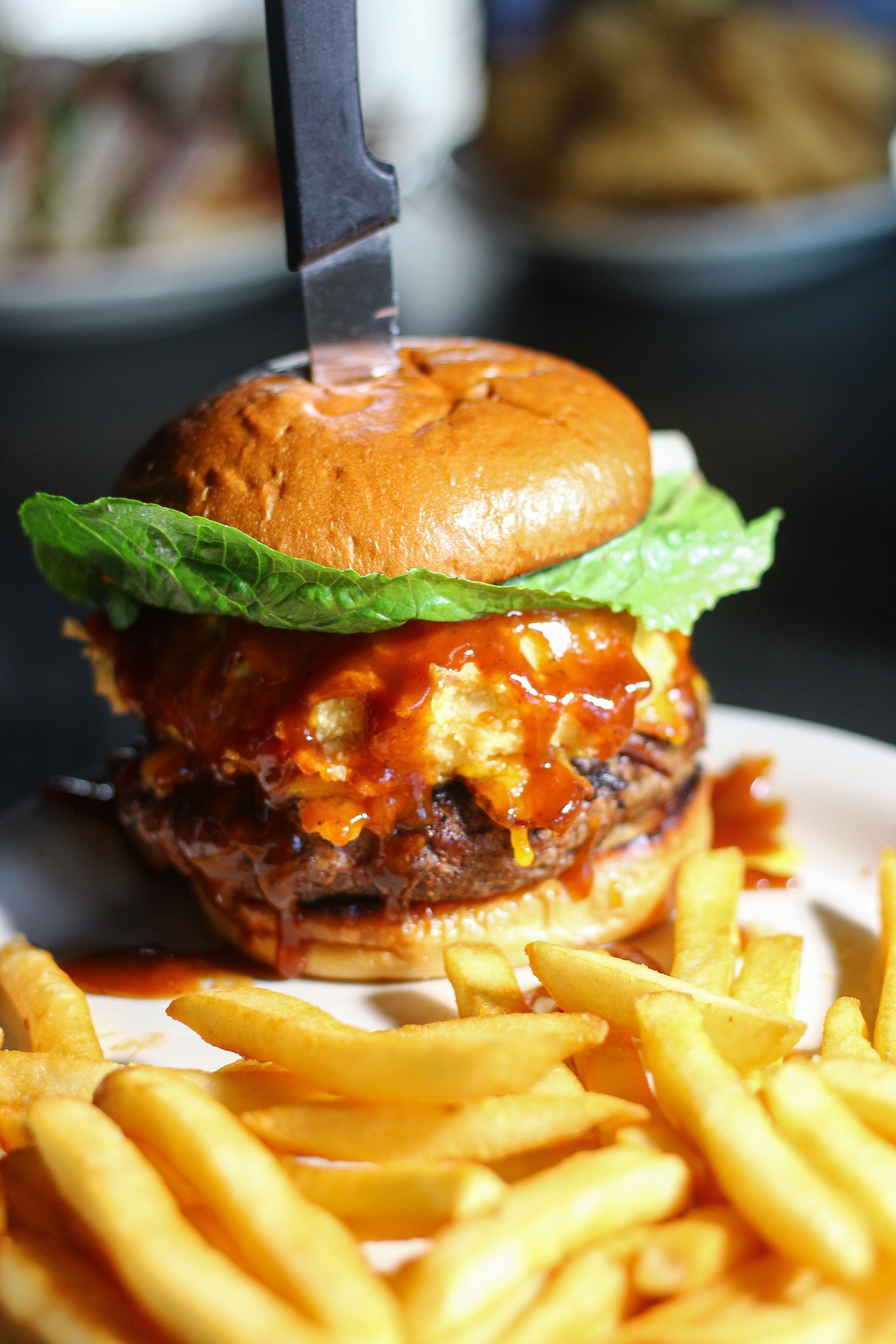 Burger with Fries