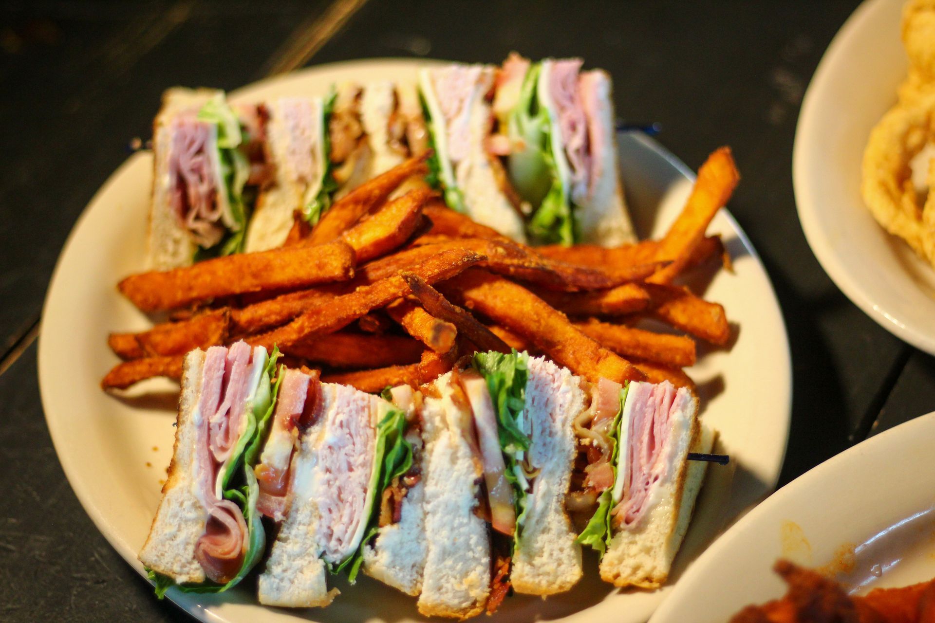 Sandwich & Fries Platter