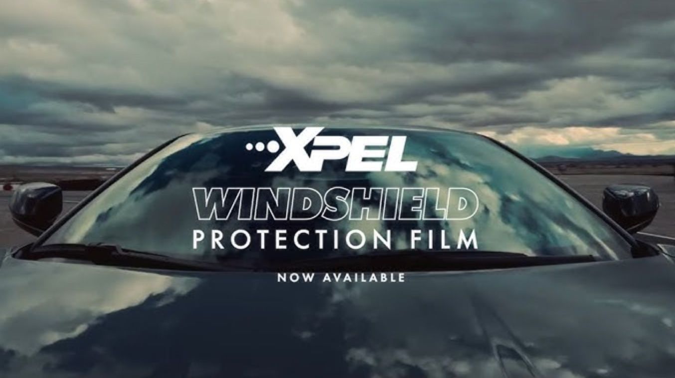 XPEL windshield protection film - now available