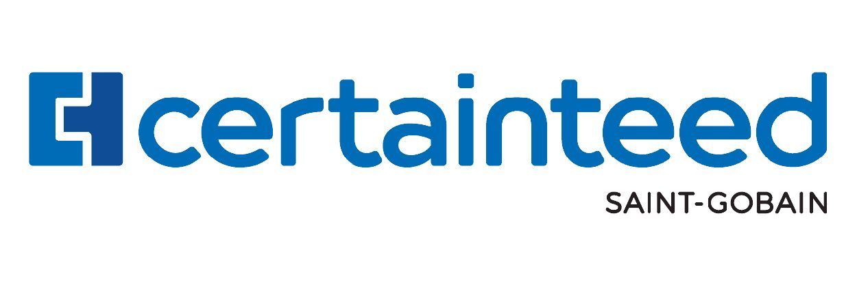CertainTeed logo with a blue square and 
