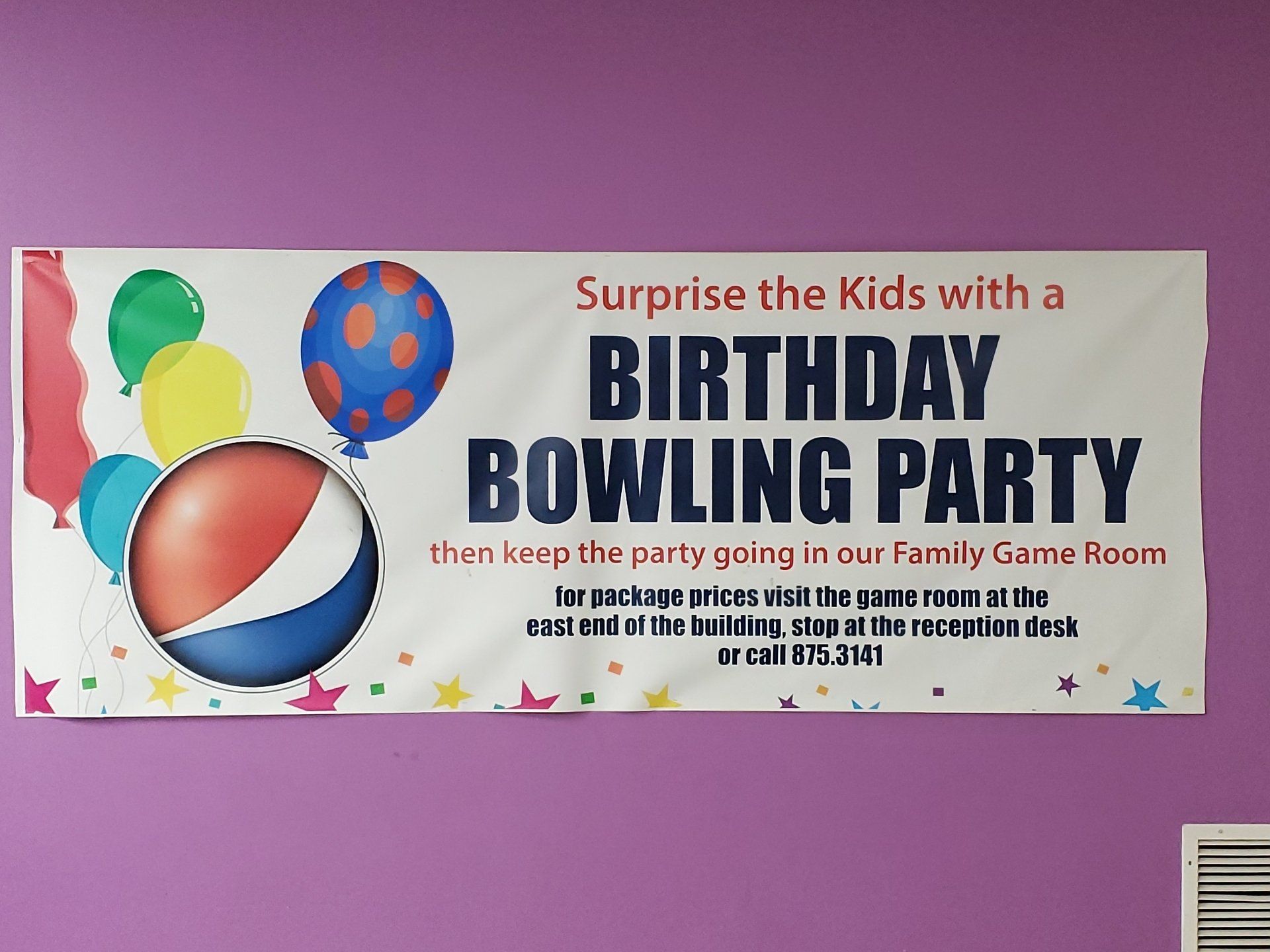 bowling party