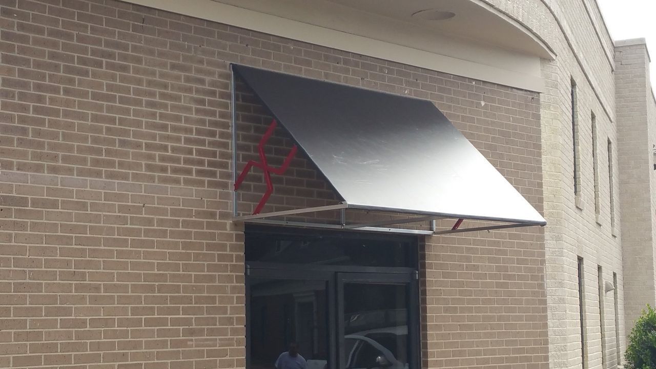 Commercial metal  Awning