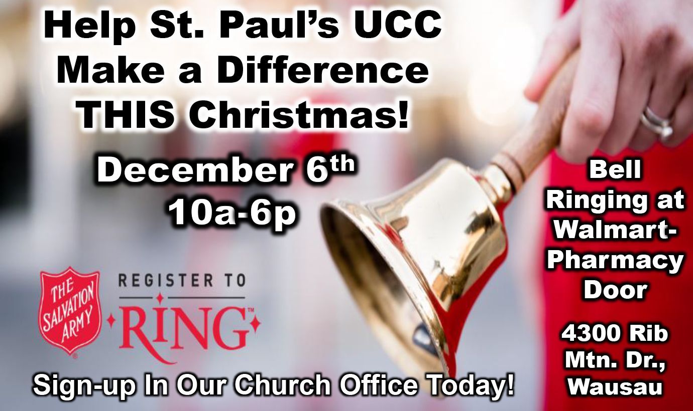 St. Paul's UCC Christmas Fundraiser