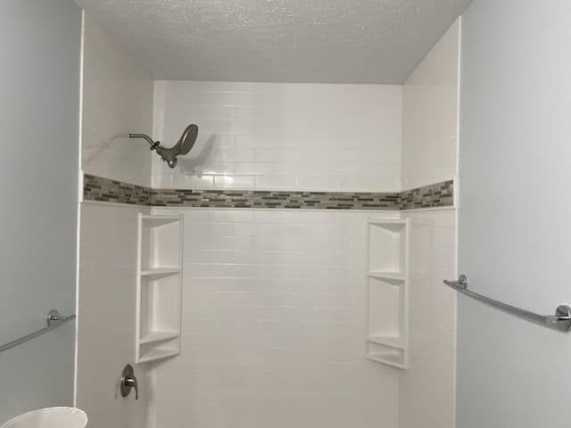 Bathroom with tile