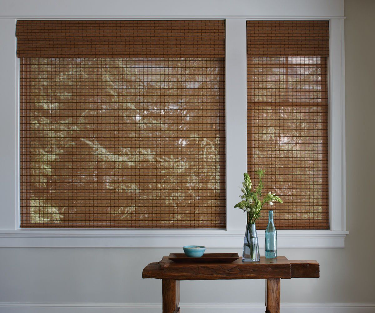 Woven wood shades