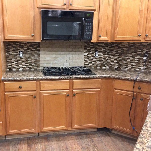 Kitchen backsplash