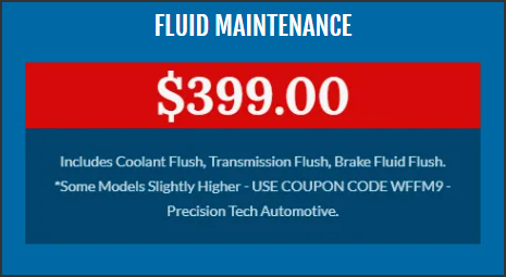 Fluid Maintenance coupon