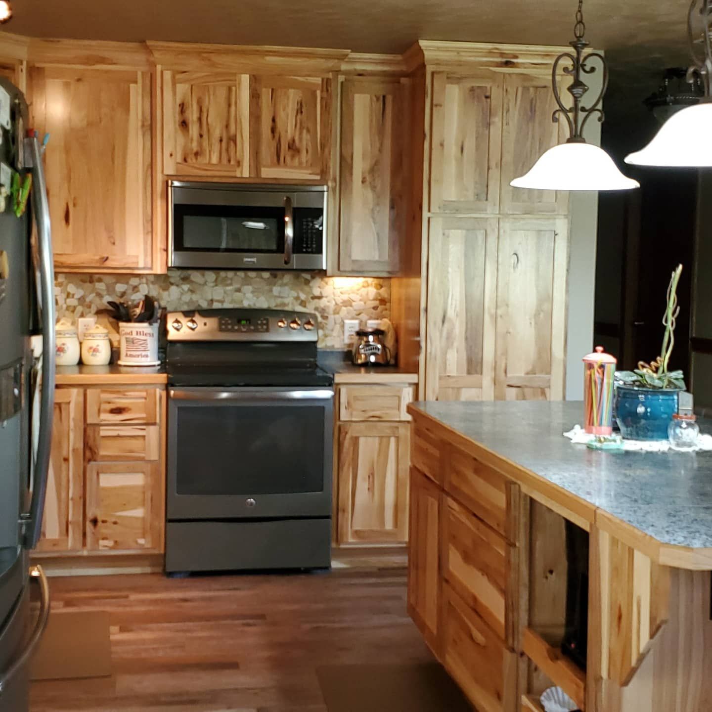 Rustic Hickory Shaker style