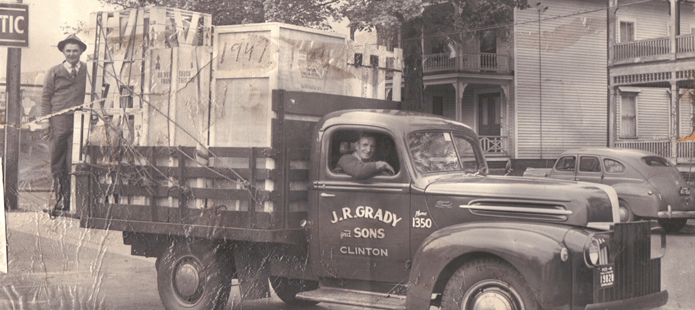 J. R. Grady & Sons truck