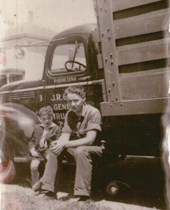 J. R. Grady & Sons owner and son