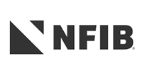 The National Federation of Independent Business (NFIB) logo featuring a stylized square icon next to the text 