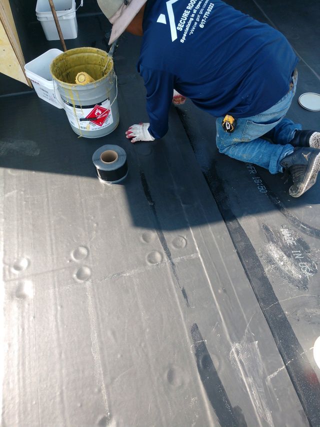 Rubber roofing and waterproofing