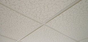 Acoustic grid ceiling