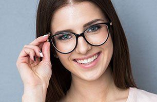 Woman in Eyeglasses