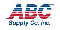 The logo for abc supply co. inc. is red , white and blue.