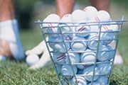 Golf ball bucket