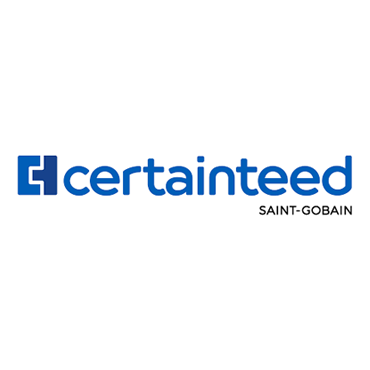 The blue CertainTeed logo with the Saint-Gobain text below it on a white background.
