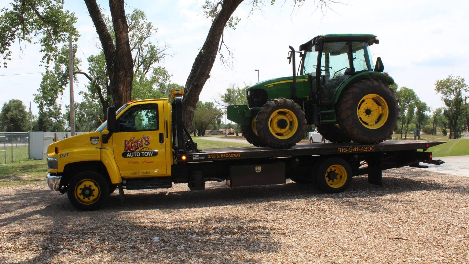 24 Hour Towing Services Wichita, KS Ken's Auto Tow