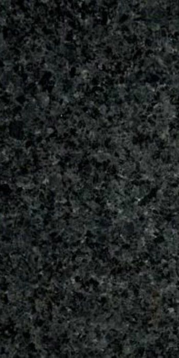 A close up of a black granite counter top.