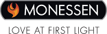 A monessen logo that says love at first light