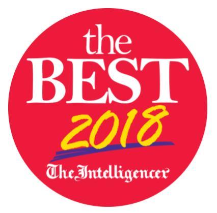 A red circle that says the best 2018 on it