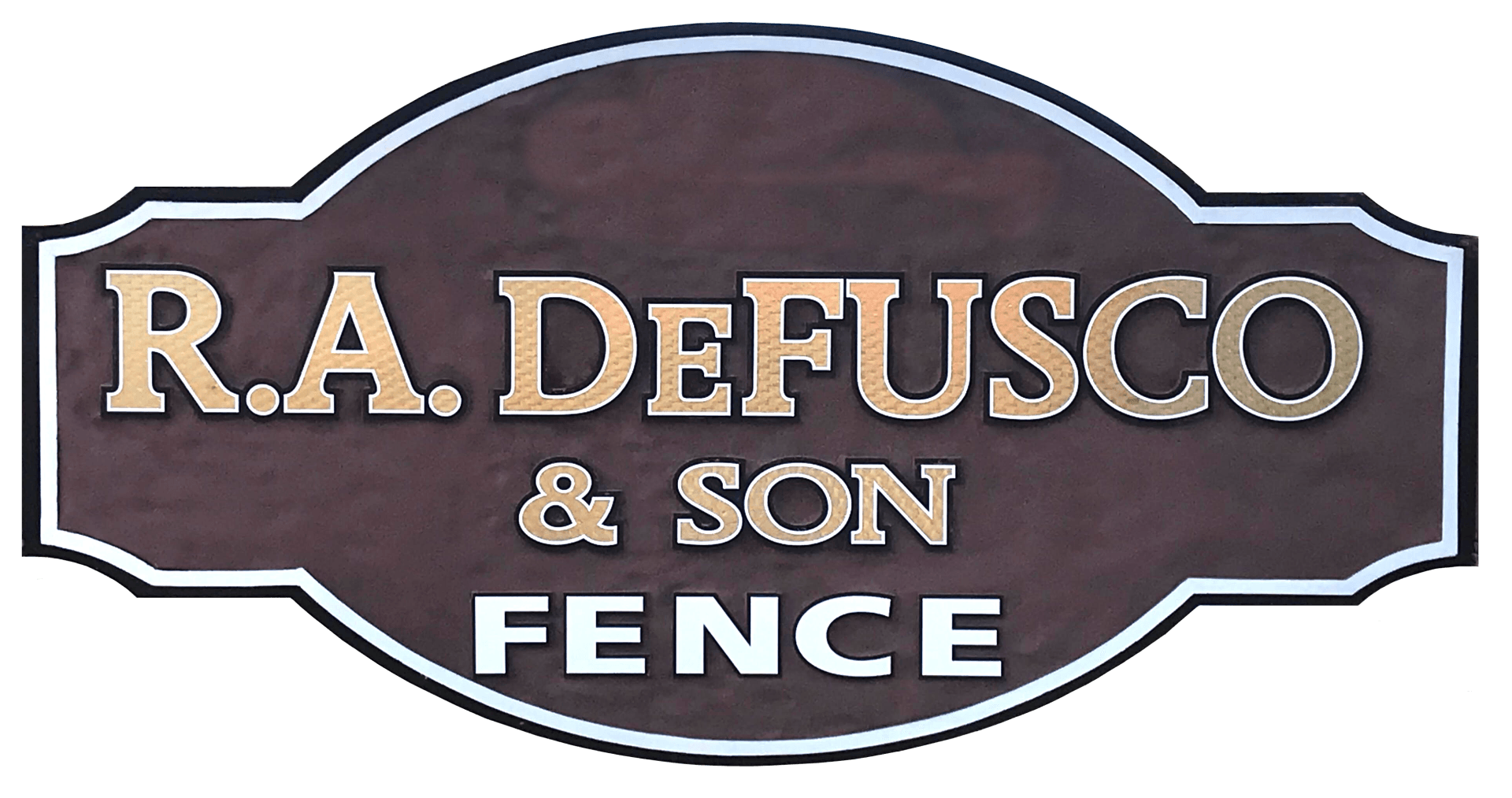 R. A. DeFUSCO & SON FENCE - Logo