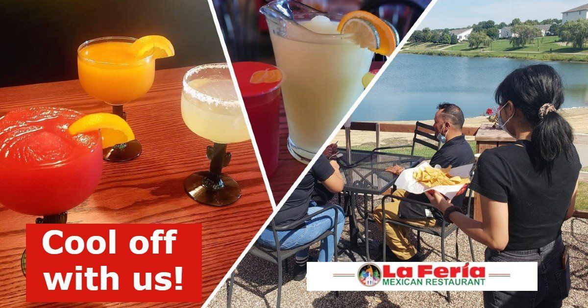 La Feria Mexican Restaurant Drinks Menu Pleasant Hill, IA