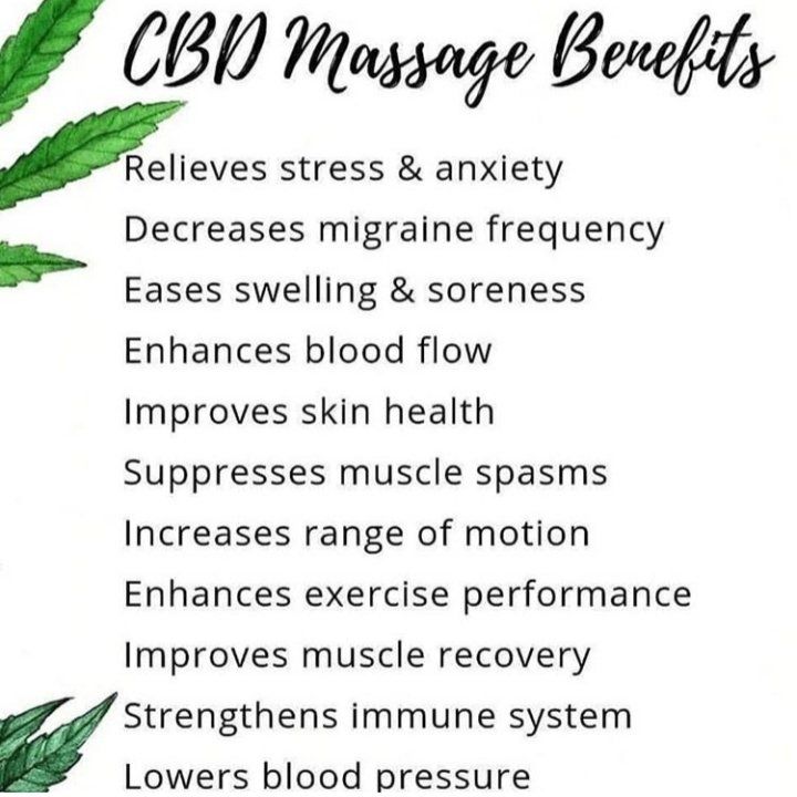 Benefits Of CBD-Infused Massage